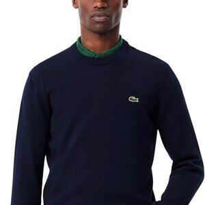 Lacoste Men's Long Sleeve Crew Neck Regular Fit Sweater